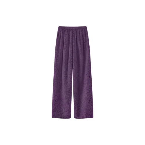 MADALLO Темно-фиолетовые женские пижамные штаны