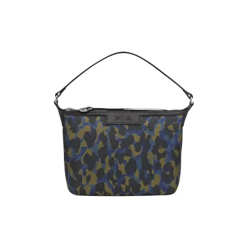 LONGCHAMP Le Pliage Полиэстер Одно плечо Сумка Маленькая Женская Коричневая Синяя Черная