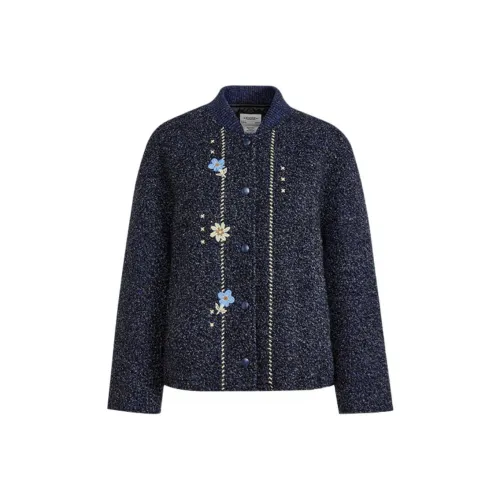 KUOSE Черное Женское Короткое Пальто