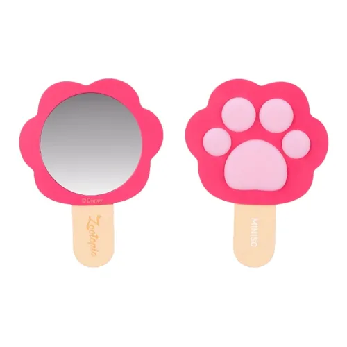 Miniso X Disney Zootopia Paw Коллекция Ручной работы Зеркальце Cute Cartoon Милый Портативный Зеркало для макияжа