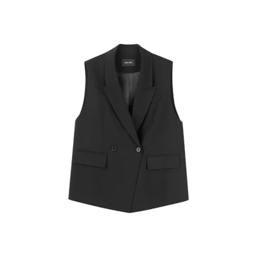 NINE WEST Черные Женские Жилеты