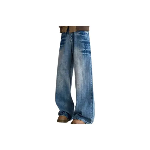 Wooden Rabbit American Straight-Cut Pants (Американские брюки прямого кроя)