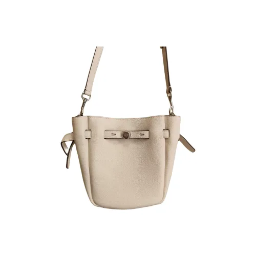 TORY BURCH Зернистая текстура кожа кожа сумка через плечо маленькая женская нежно-розовая