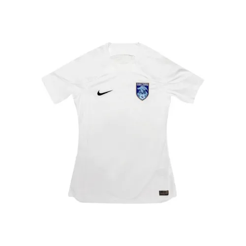 nike Белый Унисекс Футбольные Джерси