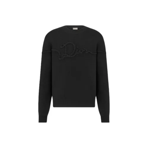 DIOR Черные Мужские Свитера
