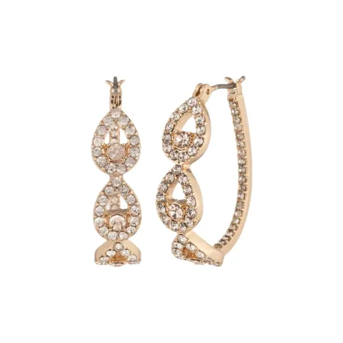 Givenchy Стекло Кристалл Серьги Унисекс Темно-розовый