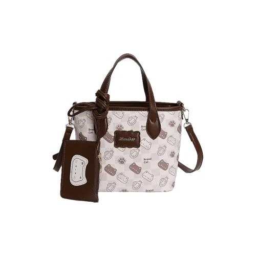 ResNonverba ПУ (полиуретан) Сумка Женская Кофейного цвета