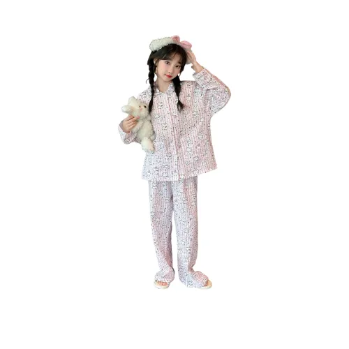 Lanza Домашний Комплект Весенний Осенний Розовый Подростки