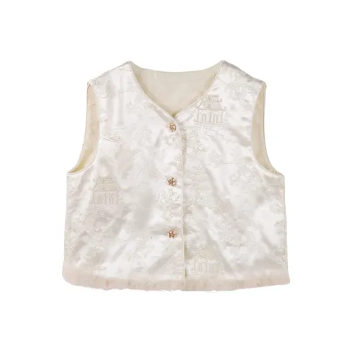 SIBAISHE Белый Женский жилет