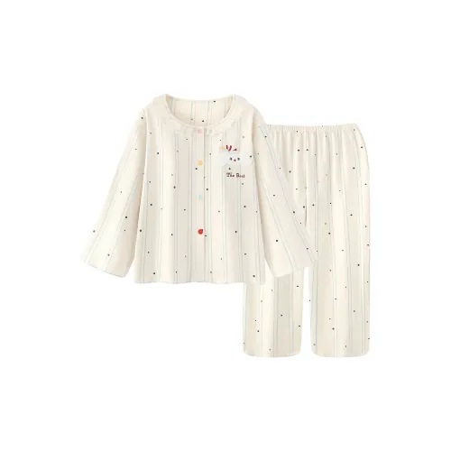 QIAOYUN Абрикос Женские Пижамные Комплекты