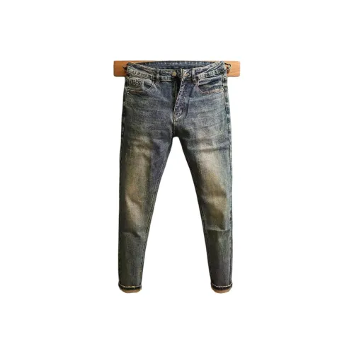 YONGYAN Синий Мужской Джинсы