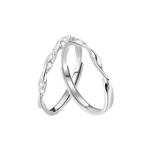 QIANFANGDAHUANGYE Кольца с цветной глазурью Унисекс