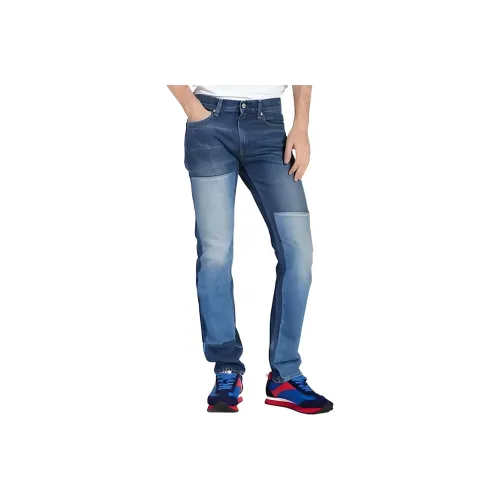 Calvin Klein Blue Men's Jeans Кальвин Кляйн Синий Мужской Джинсы