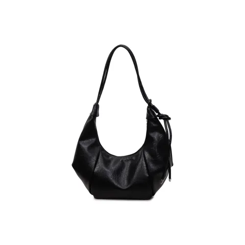 BGAY ПУ (полиуретан) Полумесяц Сумка Сумка через плечо Женская Черная Бордовая Кофейная