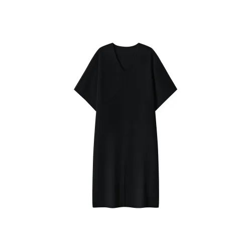 MOSIIMORII Короткое платье с короткими рукавами женское