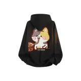 Black Graffiti Kitten (Thickened и Fleece-Lined)  
Черный Граффити Котенок (Утолщенный и с Флисовой Подкладкой)