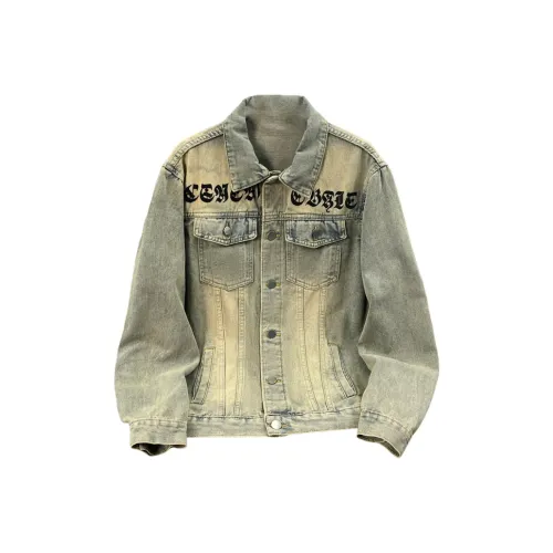 FORCEPULR Желтый Унисекс Джинсовые куртки