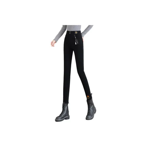 ZUOAN Черные Женские Леггинсы