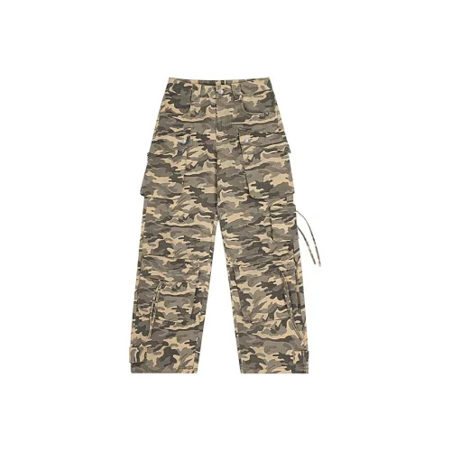 CALLED BACK Камуфляж Женские Джинсы