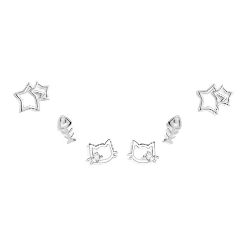 COPI Сплав Серьги-гвоздики Унисекс