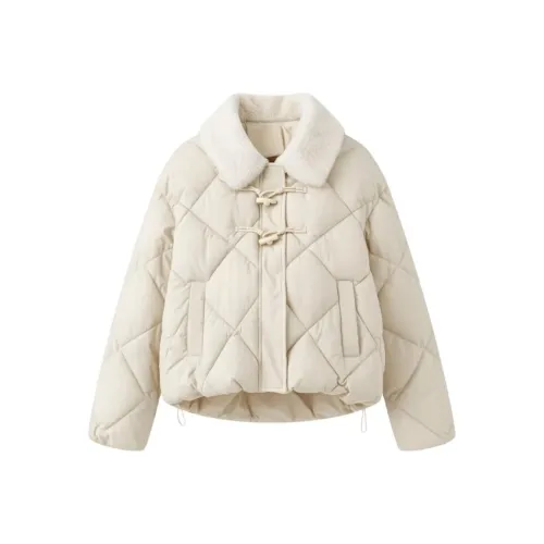 JOSR Белый Женский пуховик