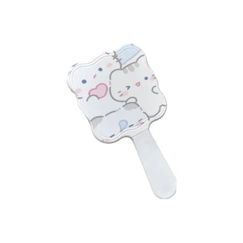 CAIYOUSHU Отделение Звезда Кошка Зеркало с Расческой Премиум Портативное Зеркало для Девочек Зеркала MAKE UP