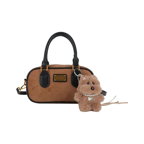 CHINLLO Замша Сумка через плечо Стандартная Черная Кофейная Коричневая