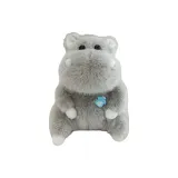 Серый бегемот, украшение [с лавандовым рельефом]