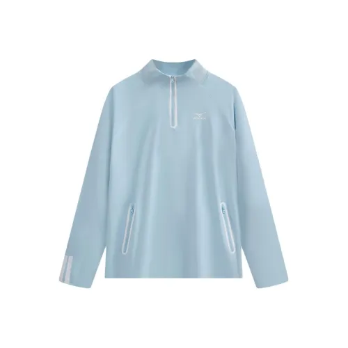 Mizuno Светло-Синие Детские Футболки