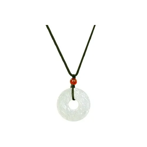 GUANSHICHAN Метеорит Нефритовые ожерелья Унисекс