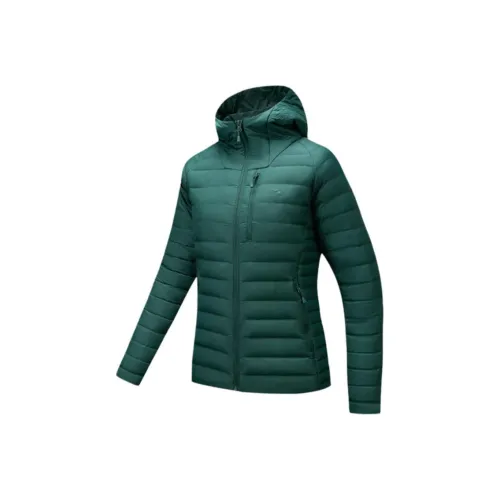 ANTA SUPERSTORE Гелиолит Зеленый Женские Пуховики