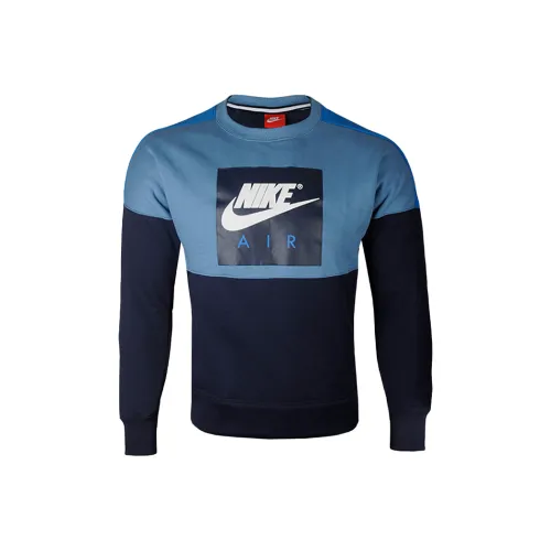 Nike Air Синий Мужской Свитшот