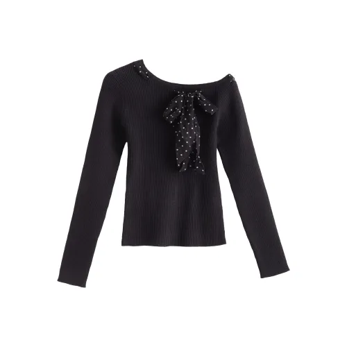 Tonlion Черный Женский Трикотаж