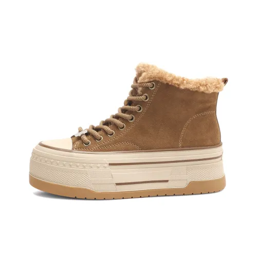 BOERDIQI Термические Легкие Высокие Кроссовки для Скейтбординга Женские