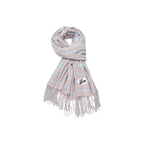 The Simpsons Полиэстеровые трикотажные шарфы Унисекс