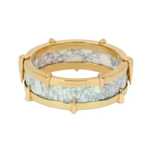Roberto Cavalli Латунь Браслеты Женские Золото Белый