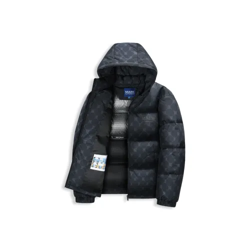 FAIRWHALE Черный Мужской Пуховик