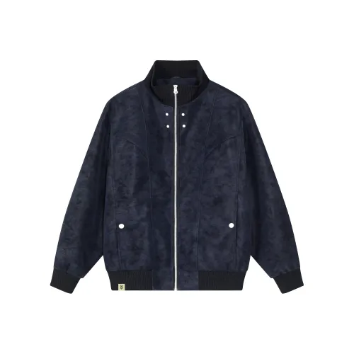 Fingercrox I.t Group Hong KONG FGXX Ape Голова Кожа Куртка Унисекс