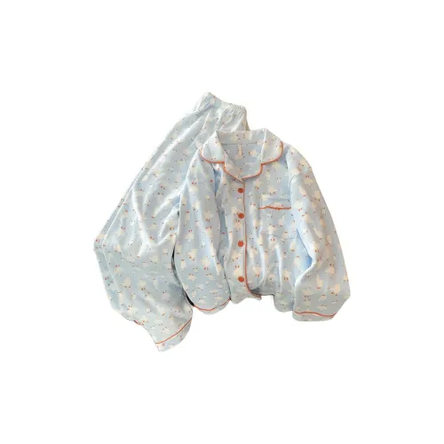 HANQIANNUO Осенне-зимняя пижама милый дизайн женский дралон