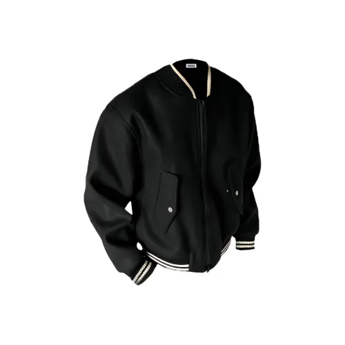 W9H2 Черный Унисекс Бейсбольные Джерси