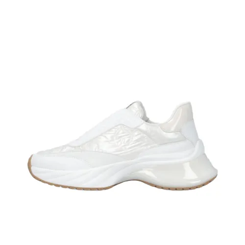 PINKO Ариэль Любовь Birds Низкий Топ Повседневная Обувь Женская Белая