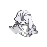 Котенок спиннинговый брелок [цвет сыра]