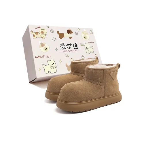 WENERMAN Термическое Амортизирующее Покрытие Увеличение Высоты Устойчивые к Износу Носки Экипаж Сноубутсы Женские