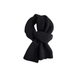 Чёрный, чистая шерсть, трикотажная ткань