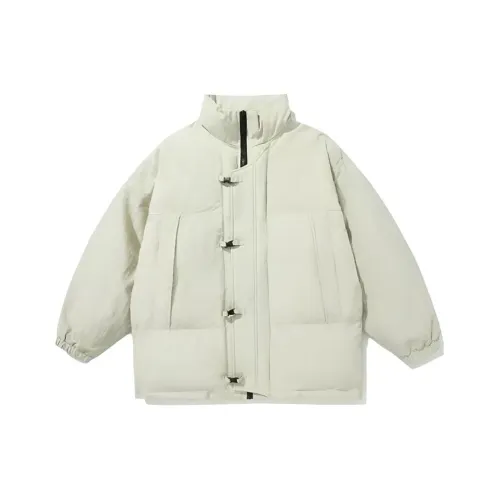 YOUSEKOO Светло-зеленый женский пуховик