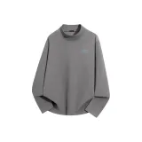 [5A Антибактериальный+Дальнее инфракрасное излучение Утепление] Серый (Mf Геометрический Ледниковый Логотип на груди)