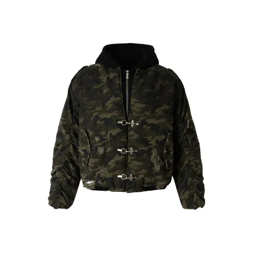 EYEUNDERSTAND Хлопковый пуховик унисекс