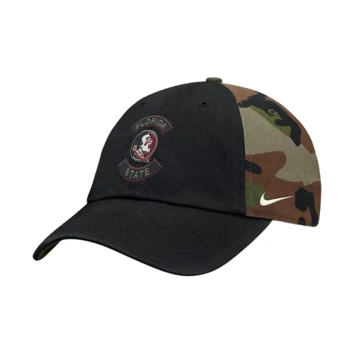 nike Органический хлопок Кепки Мужской Камуфляж Зеленый