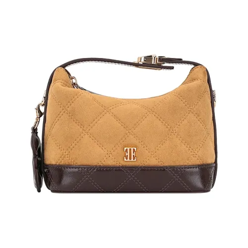 ELLE Синтетическая кожа Сумка Стандартная Женская Абрикосовый Дерево Кофейный