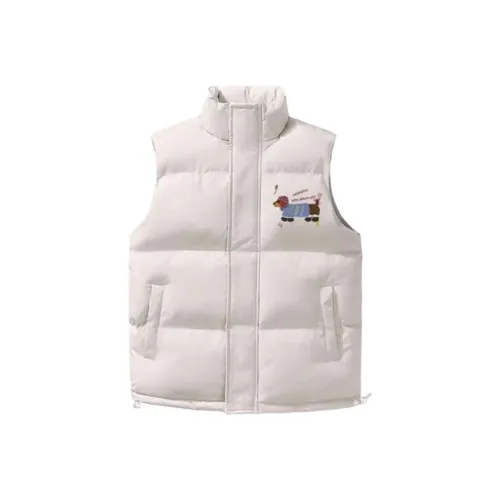 PLQV Экрю Унисекс Жилеты
